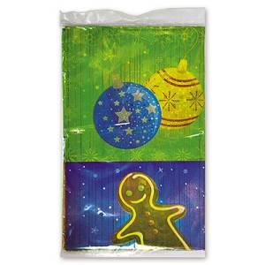 Скатерть п/э "Рождество Коллаж" 130*180 см.