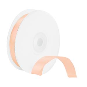 Лента атлас нежно-персиковый 12 мм*22,85 м/12183