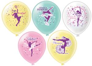12" Чемпионка! 5 дизайнов/ 25 шт (Тайланд) / ч45973