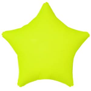 18" Звезда Неон Yellow (Китай) 1204-1549