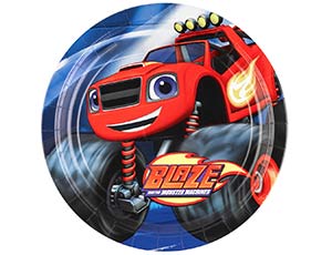 Тарелки  "Вспыш" 23 см. 8 шт. 1502-2884