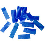 Конфетти для шаров "Прямоугольники"фольга,синий d=1-3 см., 50 гр.