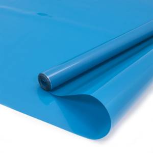 Упак.пленка "Тонировка"ярко-голубая матовая 0,6*10,3 м/П320