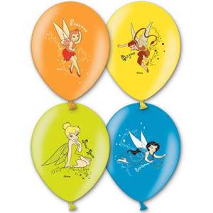Набор шаров рис Disney Феи 30 см 5 шт