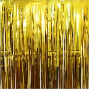 Занавес "Дождик" золотой 2 м* 1м. (Китай) 1707211