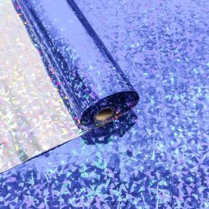 Пленка голография Синий 0,7*8,1 м./70810-3