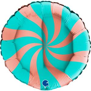 Г 18" Леденец Розовое золото/Тиффани / G02317RGTi