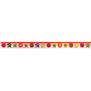 Гирлянда - буквы  "Микки игривый", 2,0 м        