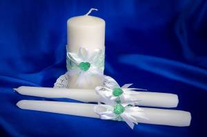 Семейный очаг кружево (зеленый)