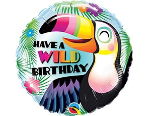 18" HB Птица Тукан (Qualatex)/1202-2777