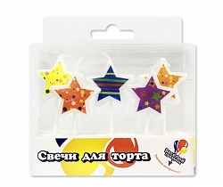 Свечи Звездочки (5 шт) 700139