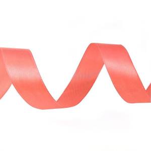 Лента атлас розовое золото 7 мм*22,85 м/ 07147