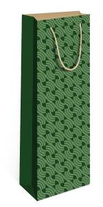 Пакет подарочный 12*36*8,5 см. под бутылку / 0194.435кп