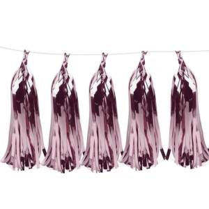 Помпон кисточка 35 см. (Сиреневый) 10 листов