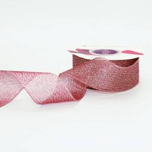 Лента парча Бордовый 3,8см*22,86м 557-38/28