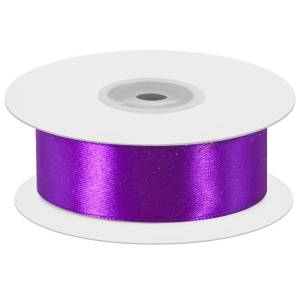 Лента атлас темно-фиолетовый 50 мм*22,85 м