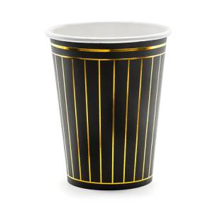 Стакан  Black&Gold Линии 260мл 6 шт / 1502-5113