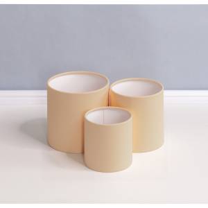 Коробка цилиндр 16*16 см. "Крафт" без крышки