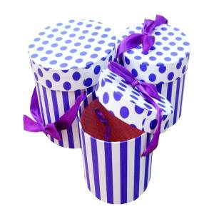 Коробка "Полоски и горох"