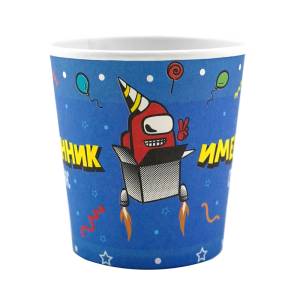 Стакан "Геймерская. Именинник среди нас" 190 мл 6 шт. / 701067