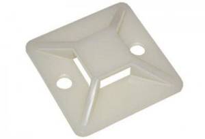 Монтажная база (крепеж самоклеящийся) 25*25 мм.