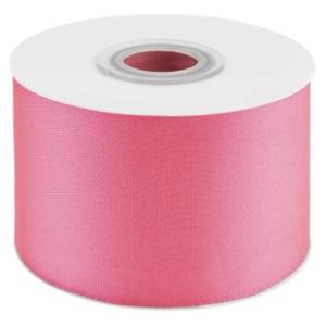 Лента атлас ярко-розовый 50 мм*22,86 м 