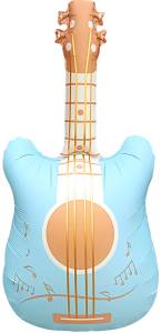 35" Гитара голубая / Китай 26762