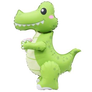 AIR 3D Крокодил сатин (ходячий шар)/ 1208-0930