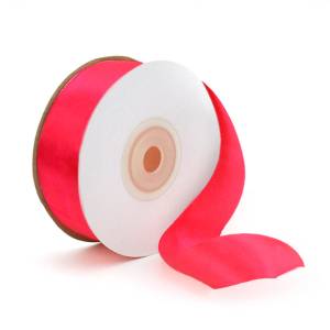 Лента атлас винный 25 мм*22,85 м