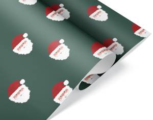 Бумага упак. Дед Мороз 70 см*1 м /2050916/1