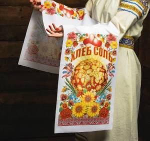 Рушник Хлеб-соль Подсолнухи 150*36 см / 1134759