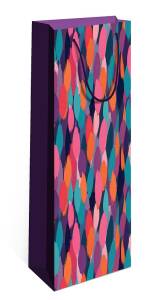 Пакет подарочный 12*36*8,5 см. под бутылку / 0194.439кп