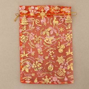 Мешочек подарочный ОРГАНЗА 16*24 см. / 3512412