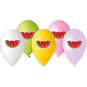 Арбуз 3цв с рисунком /Ит 14" 