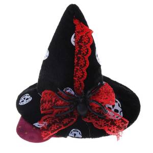 322499 зажим шляпка черепа с пауком