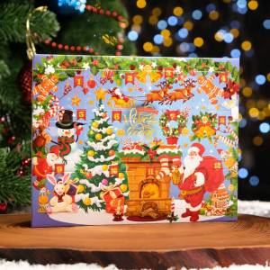 Адвент-Календарь с шоколадом "Мечты сбываются" 12*5 г/7153883