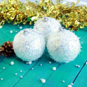 Набор шаров d-7см."Пушинка" 2371346