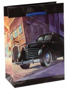 Пакет подарочный М/ППК-6274 18*23*8 см с ламинацией