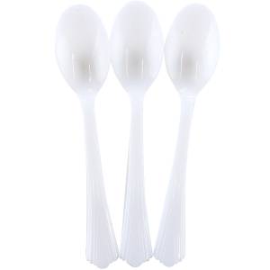 Ложки пластиковые Белые 16 см, 10 шт./ 6231257