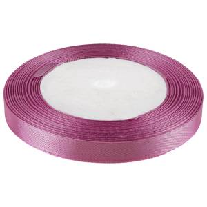 Лента атлас ежевичный 12 мм*22,85 м