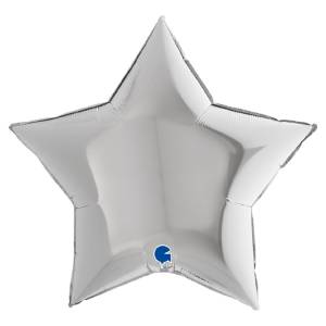 36" Звезда металлик Серебро/ Grabo 1204-1269/36209S-P