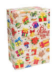 Коробка "Новогодние подарки" 36*24*8 см