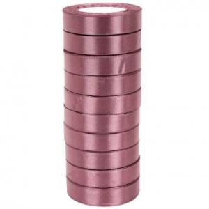 Лента атлас красно-коричневая 20 мм*22,85м/88033468