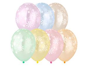 Снежинка Нежные, кристалл 14" /1103-2328