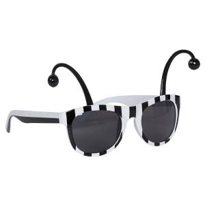 Очки "Пчелка" черно-белые О806