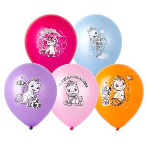 12" СДР Единорог Малыш 2 цв. (Китай) / 1103-2934