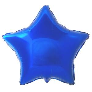 Звезда синяя 18" (Китай)