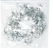 Гирлянда проволочная  Звезды серебро                          