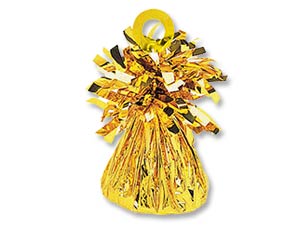 Грузик д/шара Конус Золотой 170гр / 1302-0701