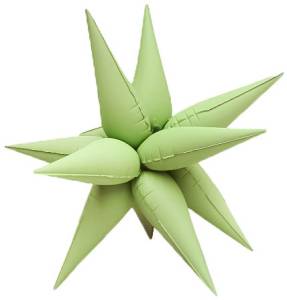 3d Звезда составная 26" Оливковый сатин / 24826